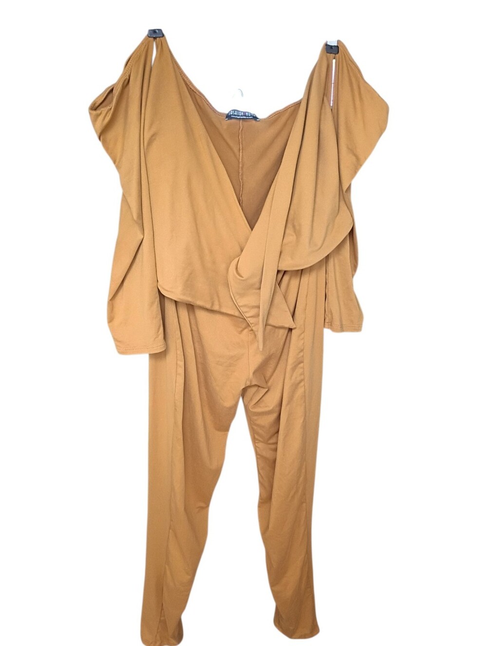 Fashion Nova Mustard Color Jumpsuit NWOT